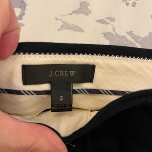 Like New J.Crew Navy Kick Crop Pants